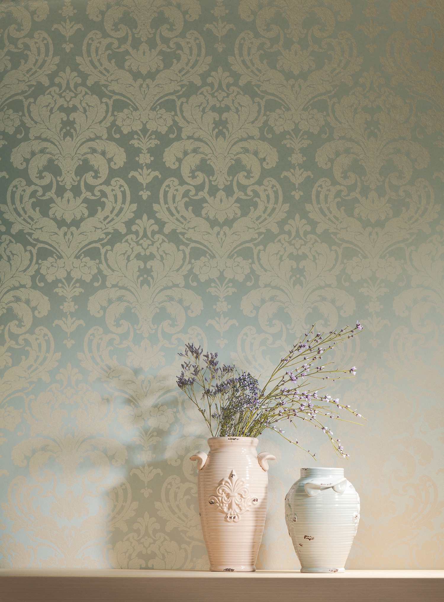 Обои Milassa Swan SW3 006 10,05×1 фото в интерьере